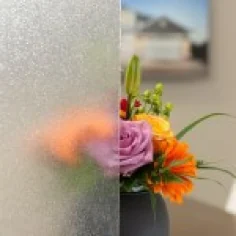 Frosted glass sample