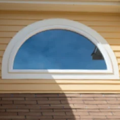 Half round window