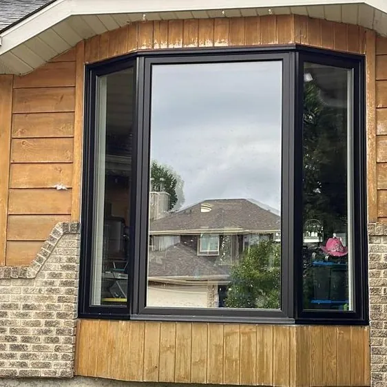 Bay window installed