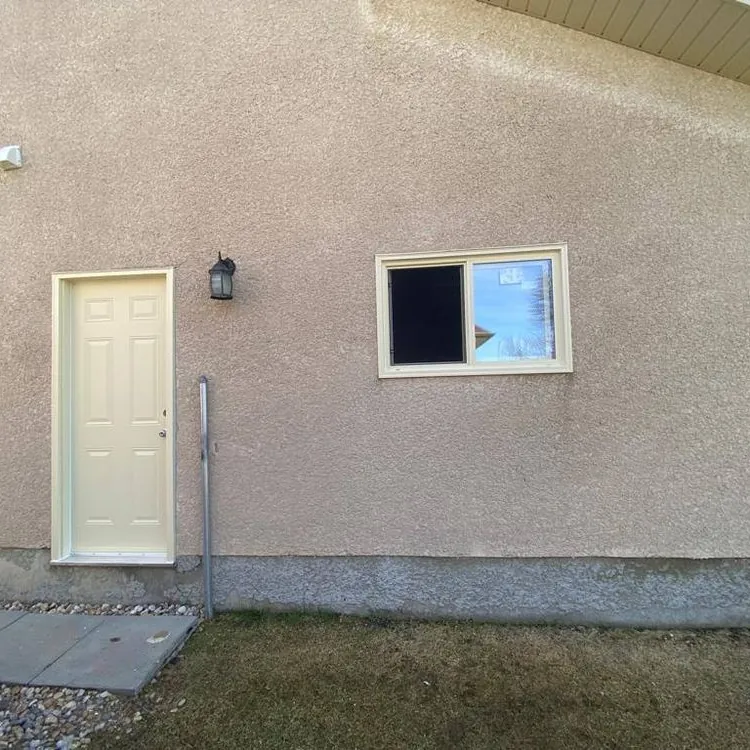 Slider windows on a Winnipeg home