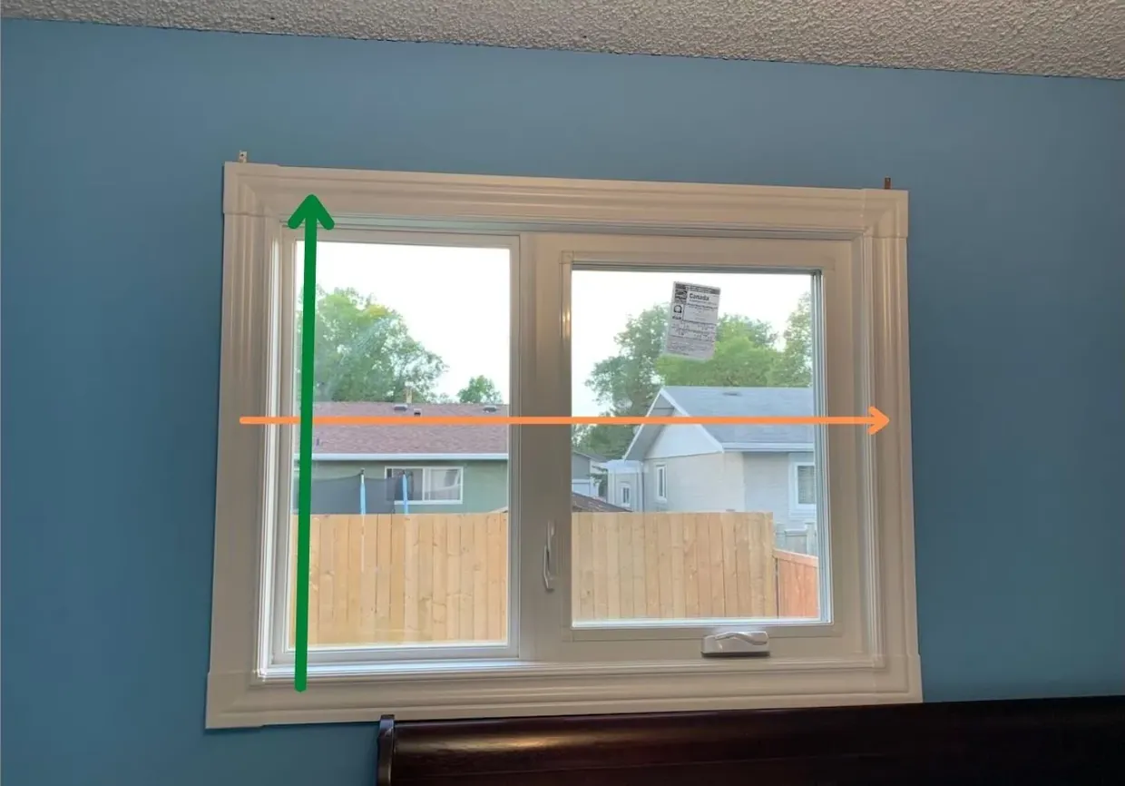 Frame to frame measurement