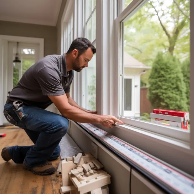window depth measurement in Canada